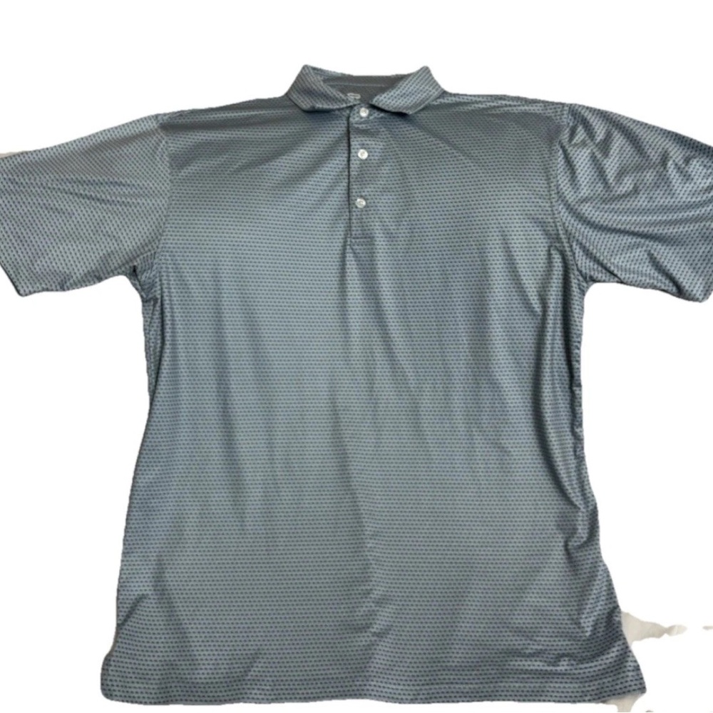 Onward Reserve Shirt Men XL Performance golf Stretch Rugby Geometric blue